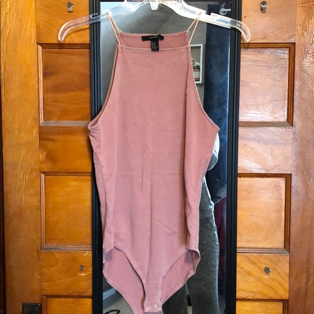 Blush body suit